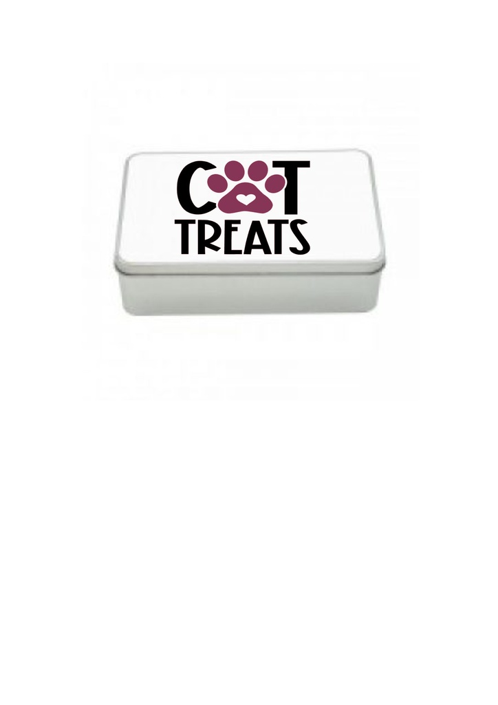 Metal Tin treat box (Rectangle)